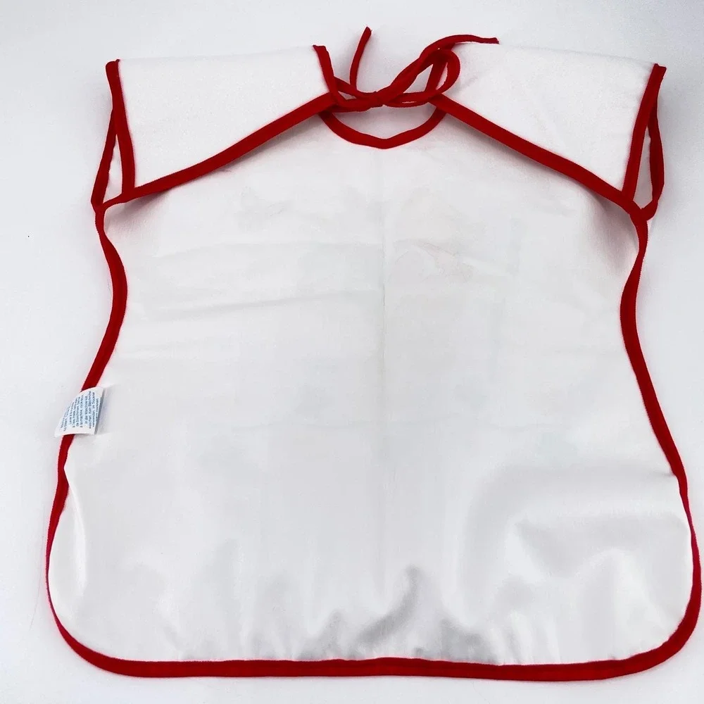 Disney Winnie Pooh Vinyl Back Baby Bib Crumb Catcher Full Coverage First Years